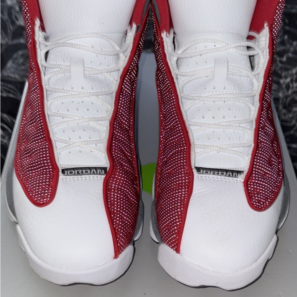 Jordan Classic Red and White High-Tops